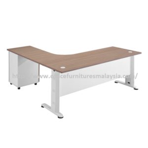 Office Table-Desk Model MR-TMD1515 (Left) furniture selangor kuala lumpur usj petaling jaya batu caves1