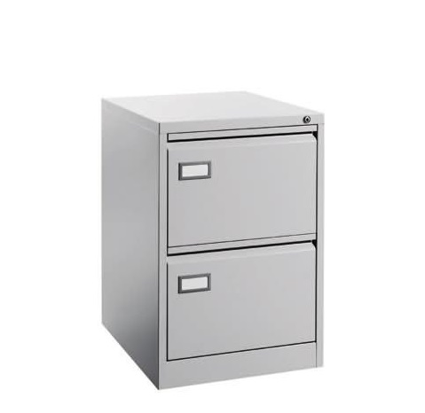Steel Filing Cabinet with 2 Drawer - Office Furnitures 