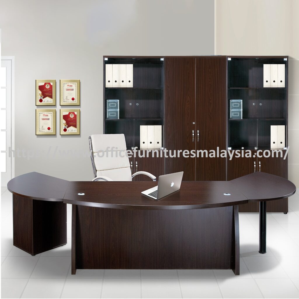10.5ft Office CEO Director Table Desk Kuala Lumpur Wangsa Maju Meru 1024x1024 