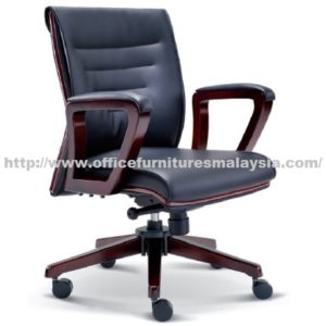 Simple Manager Wooden Chair OFME2314H office furniture online shop malaysia selangor klang bangi setia alam USJ Mont Kiara Sungai Besi sunway subang shah alam